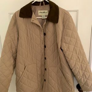 Eddie Bauer quilted barn jacket
